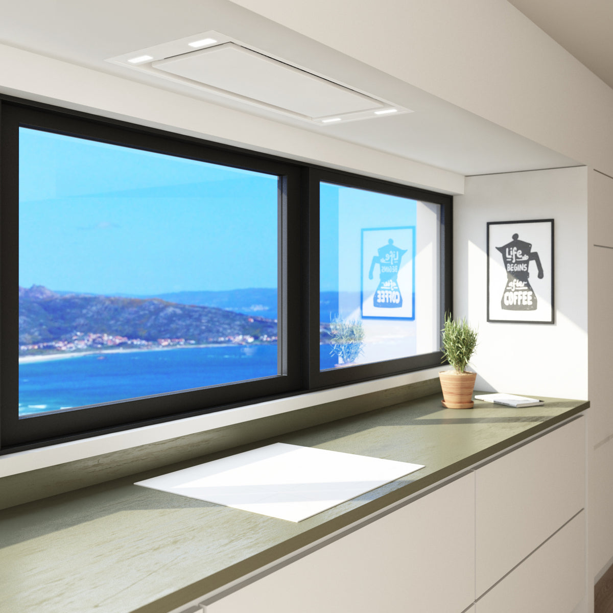 Witt Above 90 W2 Takventilator Hvit