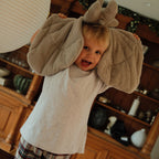 Membantu Warm & Weight Plush - Magma01 Grey