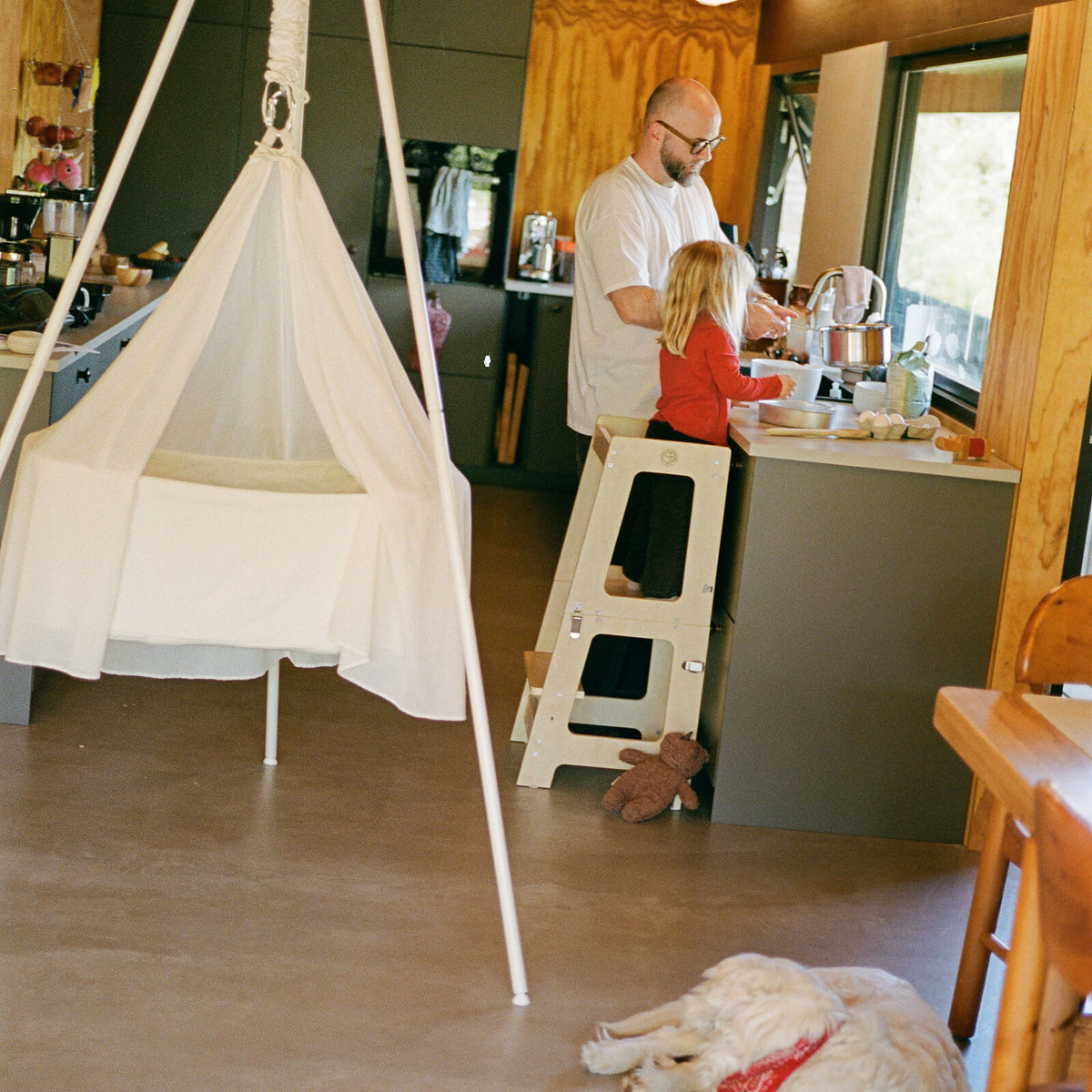 Membantu Cradle Bouncer - LeeLo02(EU) Grå