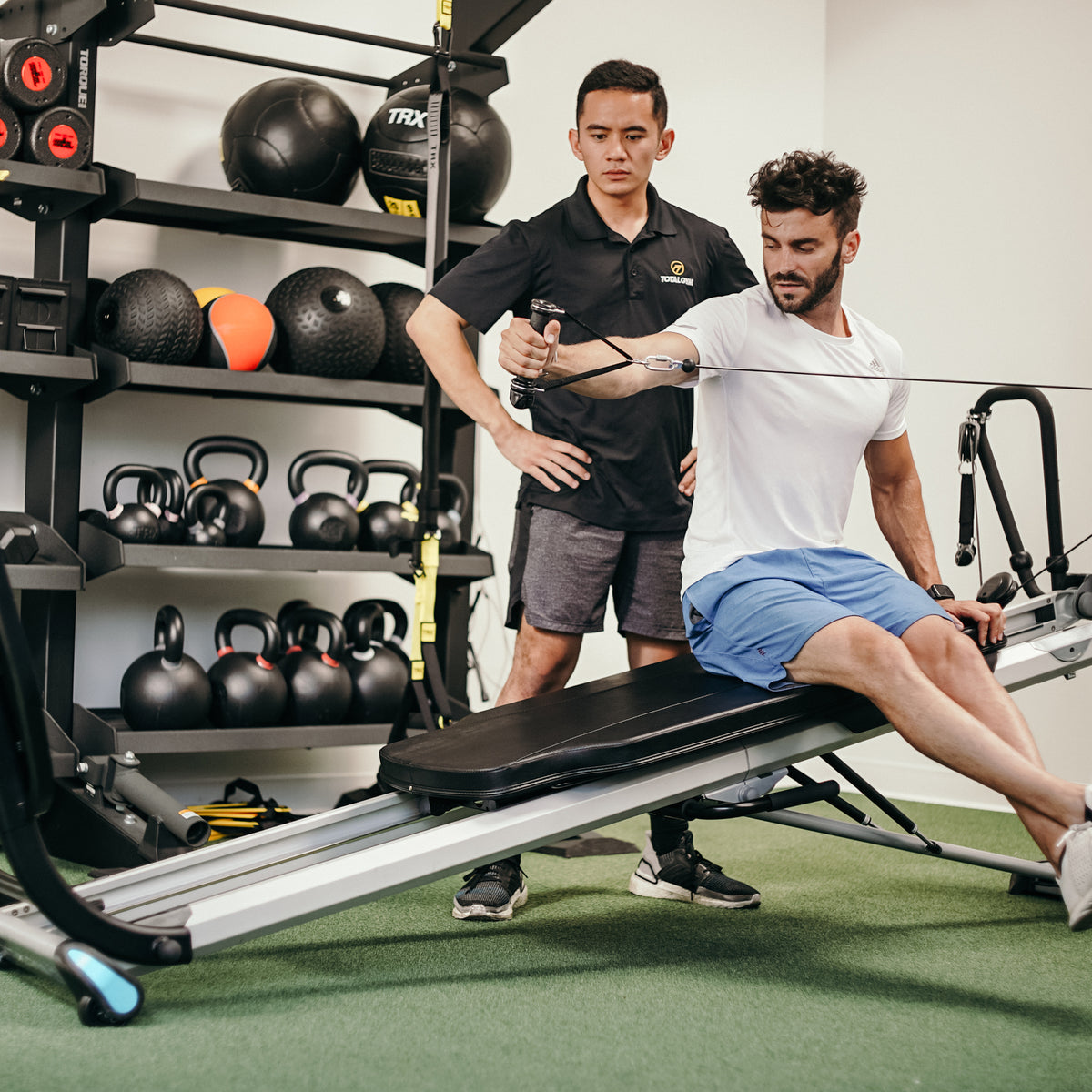 Total Gym RECOVERY Encompass PowerTower Strength training Machines Grey
