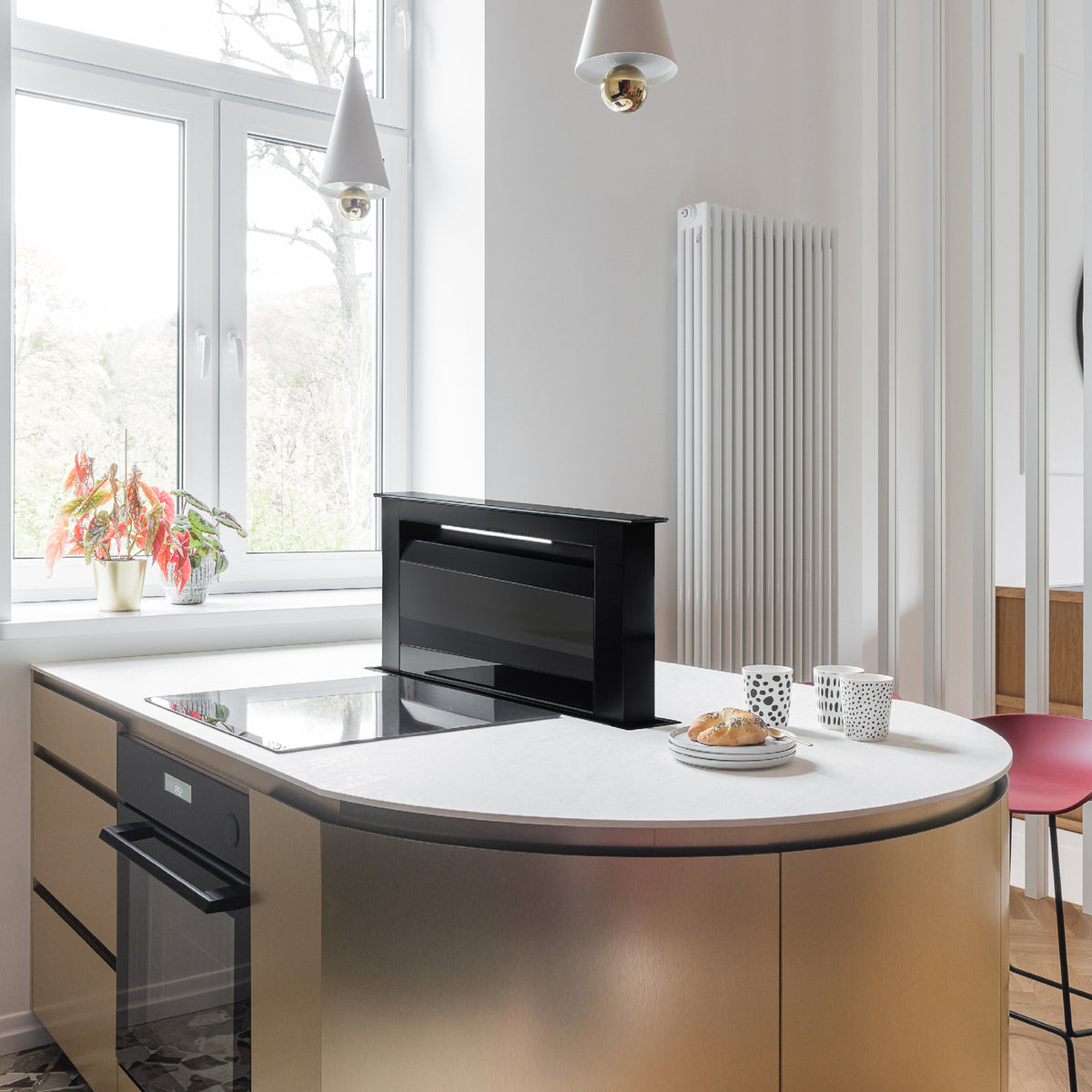 Witt Flash 90 B Downdraft hette Svart