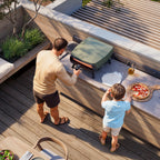 Witt Piccolo Rotante 16in DE Pizza oven Green