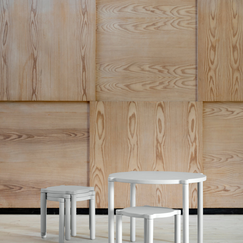 by KlipKlap Stapelbart Barnbord Sand