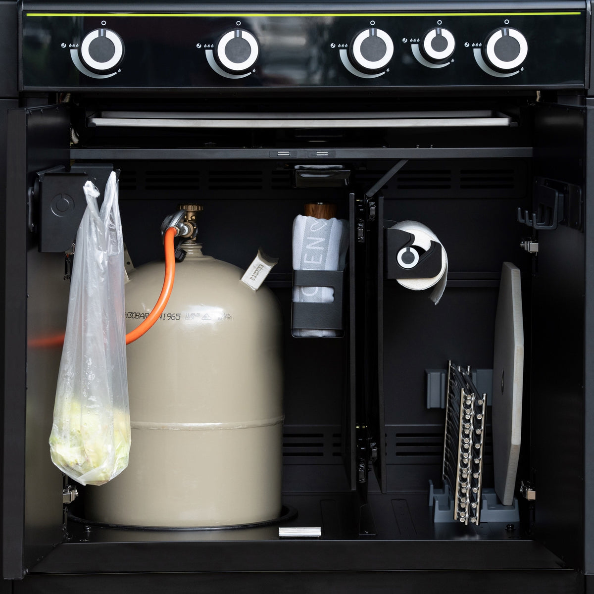 Outdoorchef Kitchen heat X-515/245 - edelst - Del 1 BBQ Modul Sort