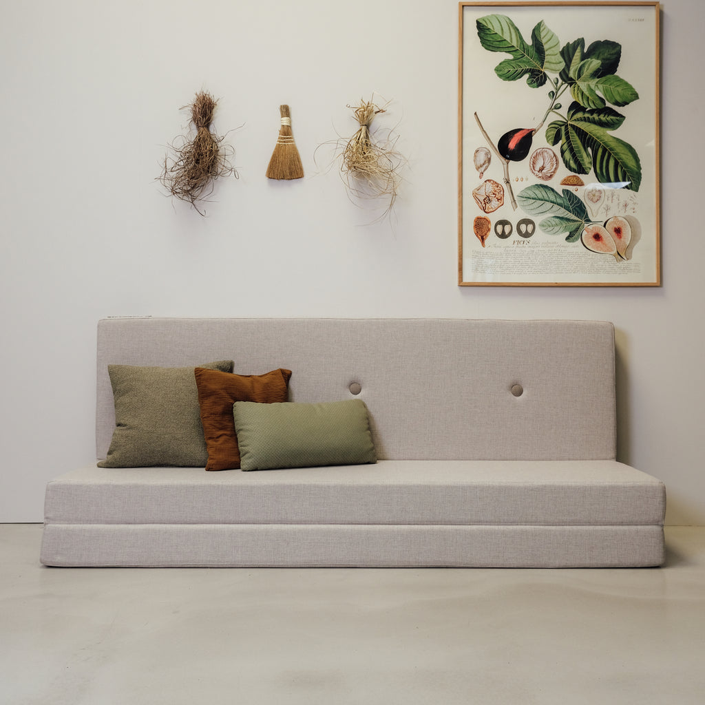 by KlipKlap 3 Fold 180 cm Mattress Beige