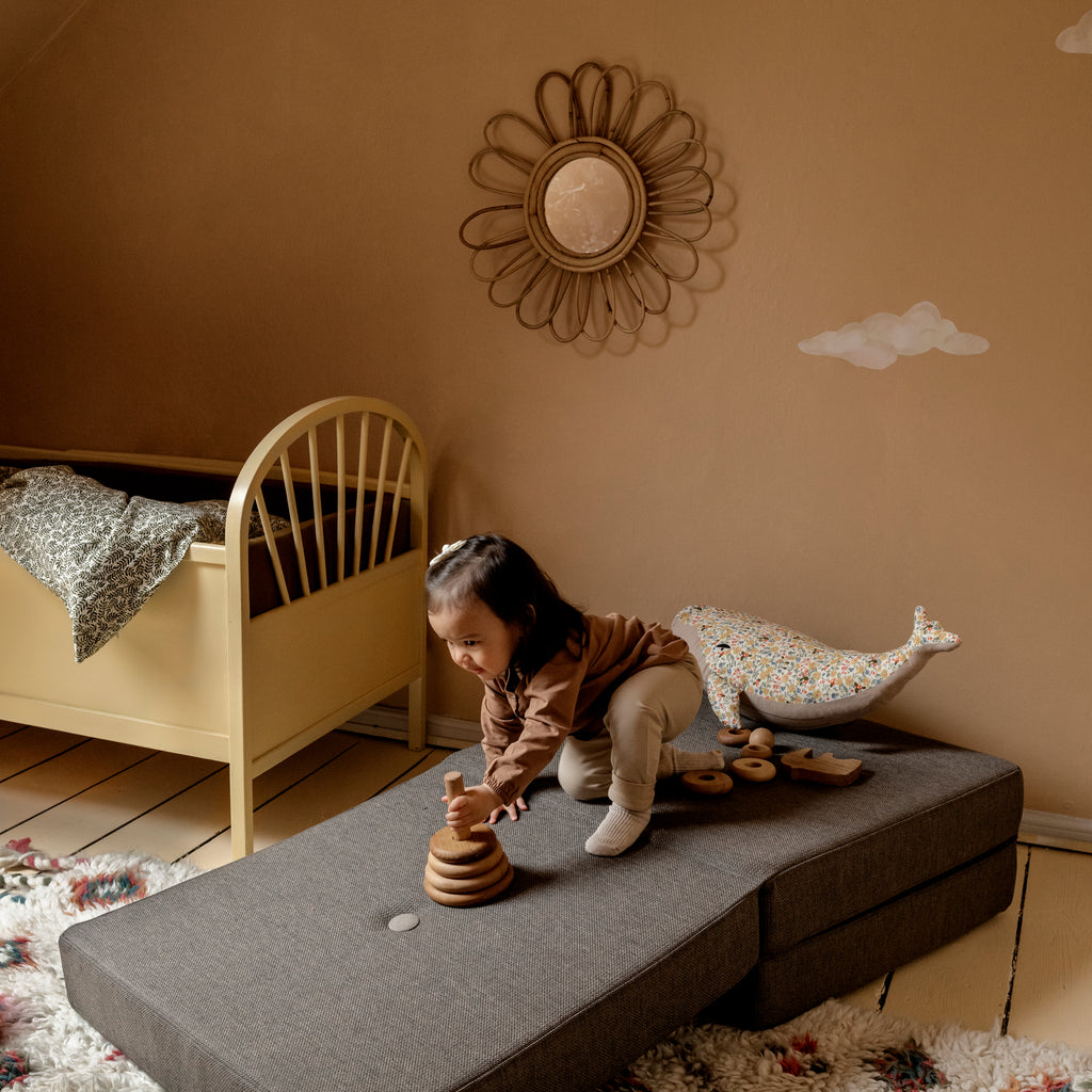 by KlipKlap 3 Fold Single Mattress Brown
