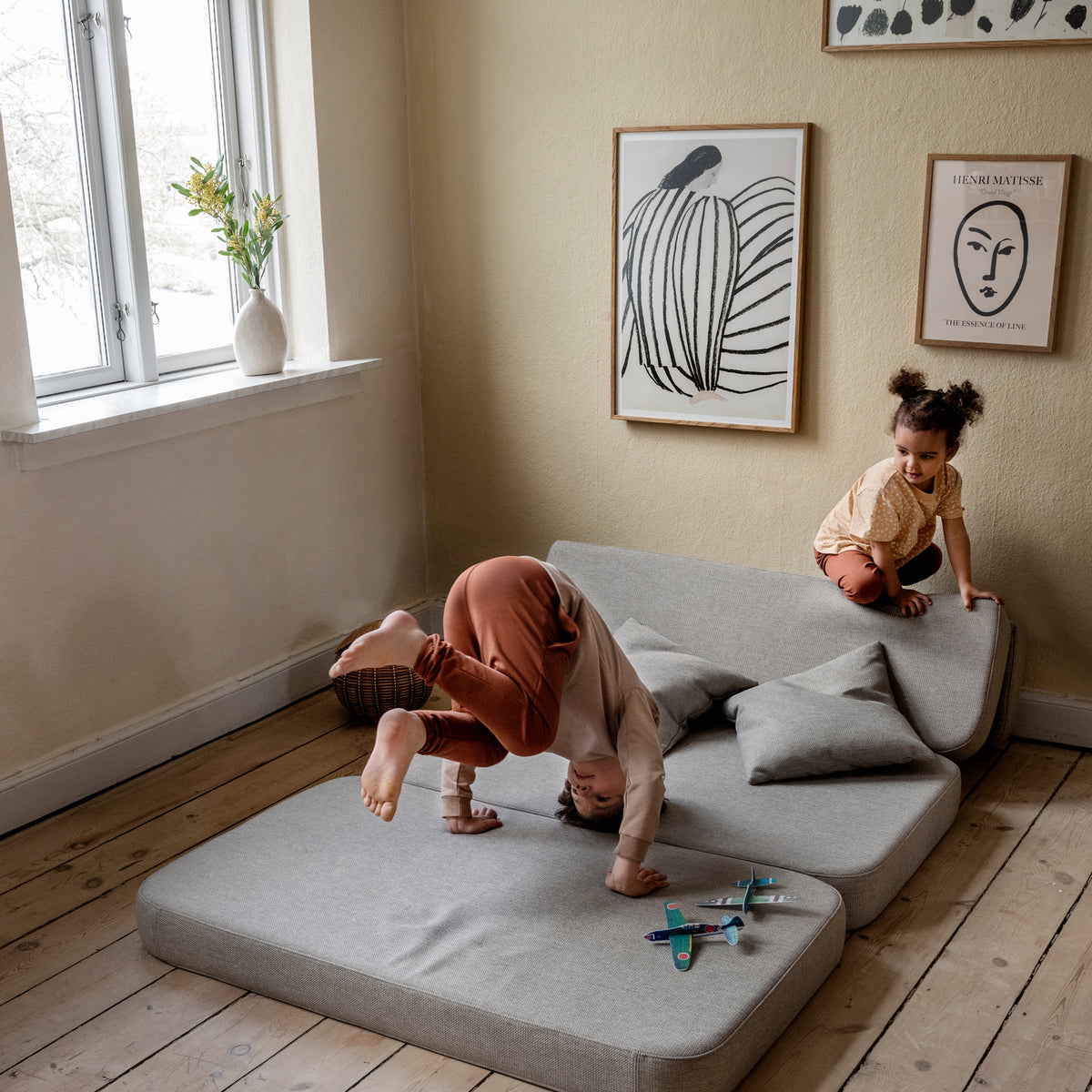 by KlipKlap 3 Fold Sofa 120 cm Sand