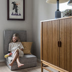 By KlipKlap KK 3 Fold Sofa Enkelt Blød Multi Grå m. Grå