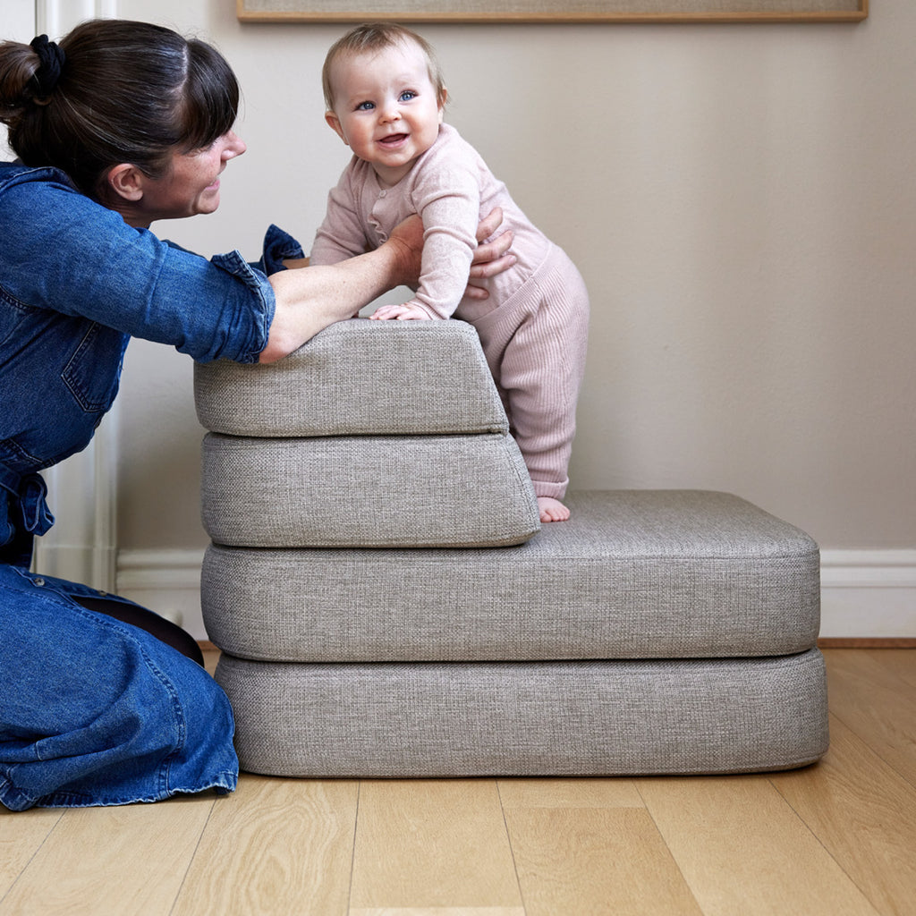 by KlipKlap 3 Fold Soffa Enkel Soft Sand