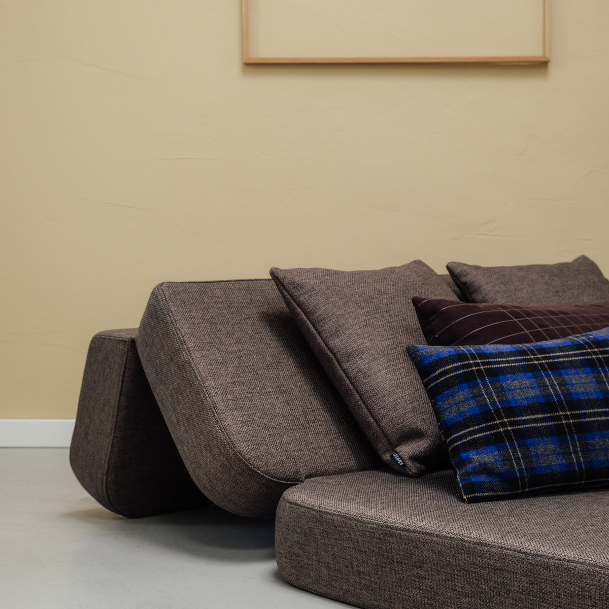 by KlipKlap 3 Fold Sofa XL Soft 140 cm Brun