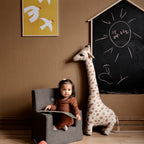 by KlipKlap Kids Chair Brown