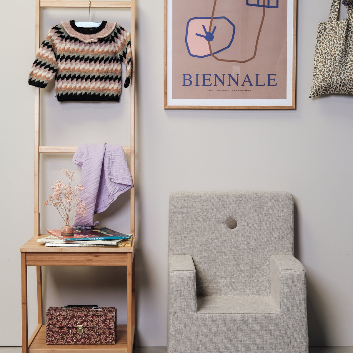 by KlipKlap Lasten tuoli XL Beige