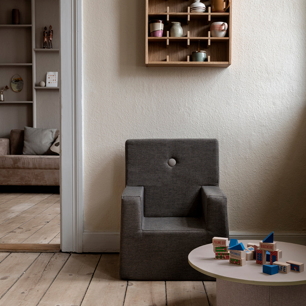 by KlipKlap Kids Chair XL Brown