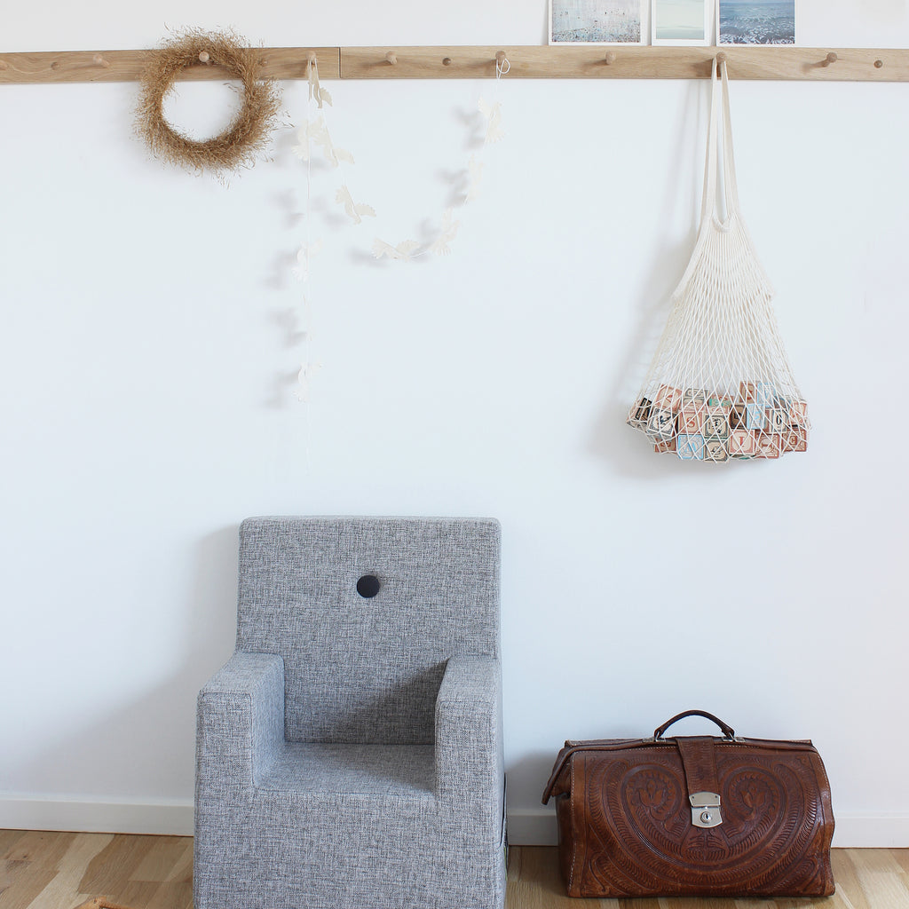 by KlipKlap Kinderstuhl XL Multi Grau