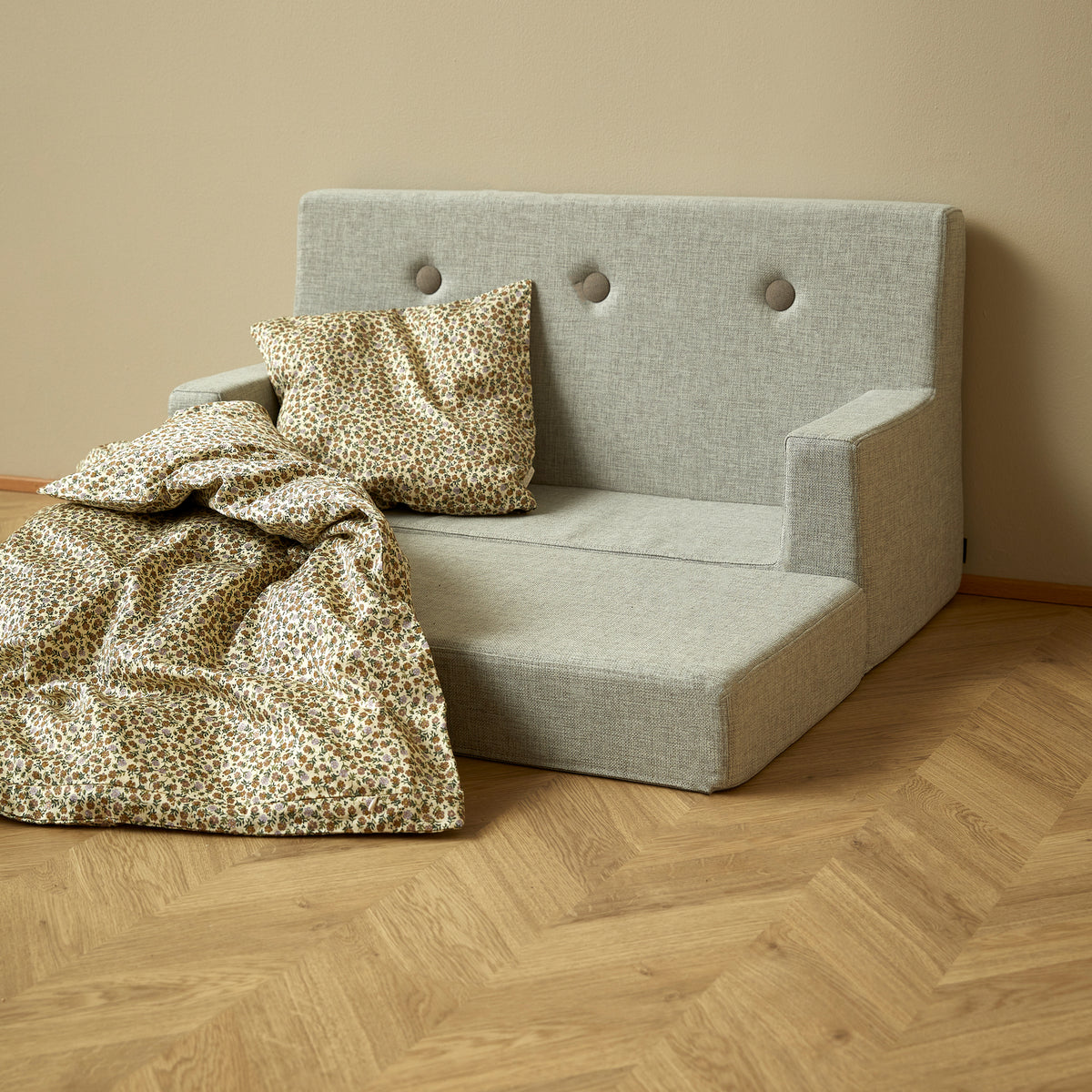 by KlipKlap Kids Sofa Beige