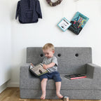 by KlipKlap Kids Soffa Multi Grey