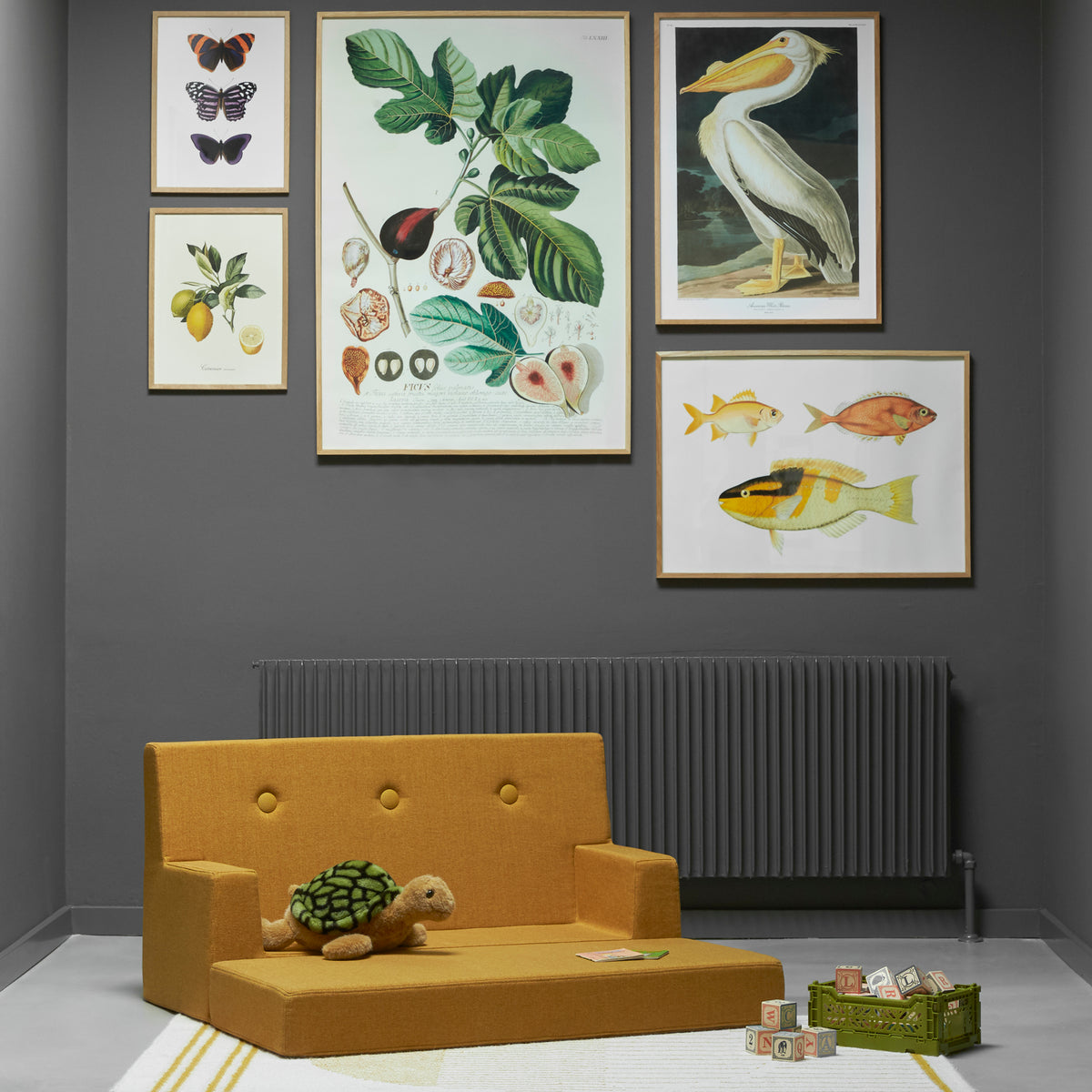 av KlipKlap Kids Sofa Sennep