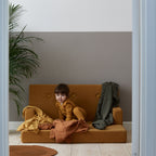 by KlipKlap Kids Sofa Mustard