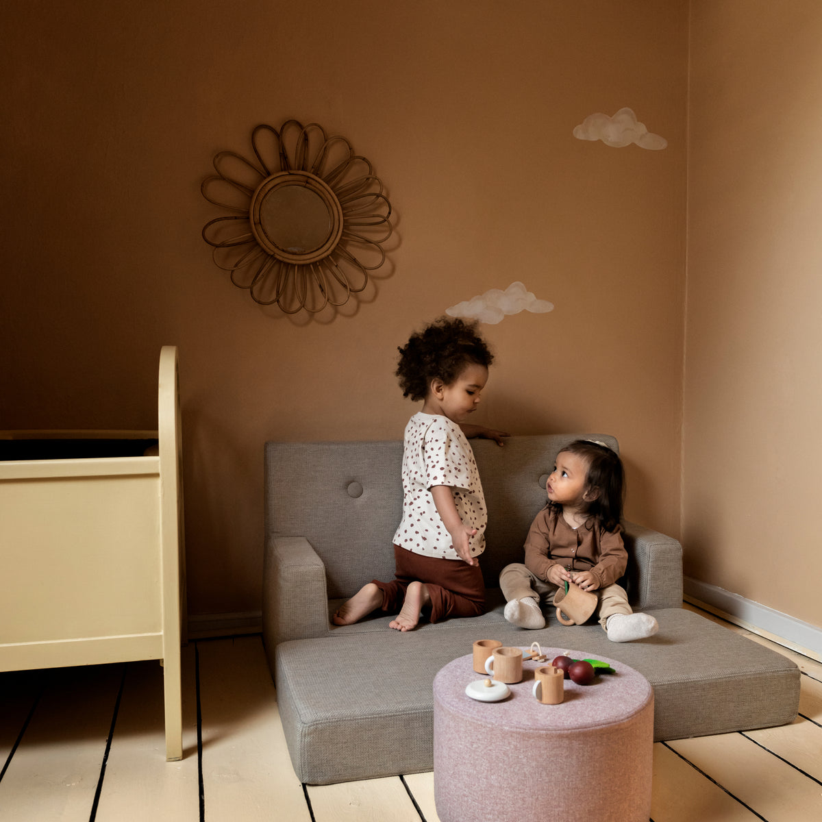 by KlipKlap Kids Sofa Sand