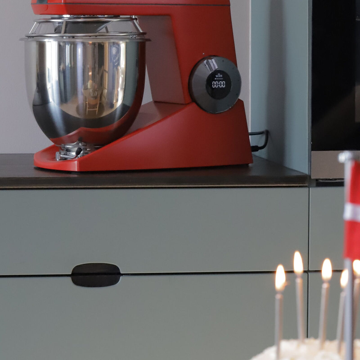 Witt Varimixer Teddy 7L Stand mixer Red
