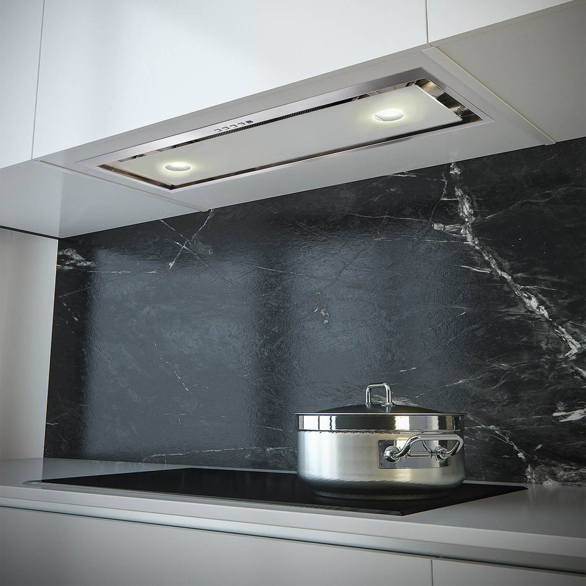 Witt Karma 73 Integrert ventilator Rustfritt stål
