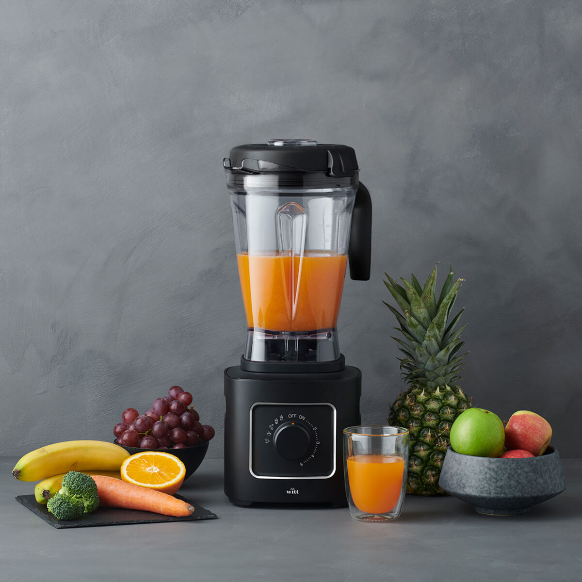 Witt Premium Power Blender Svart