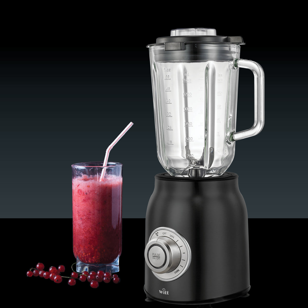 Witt Classic Blender Svart Stål
