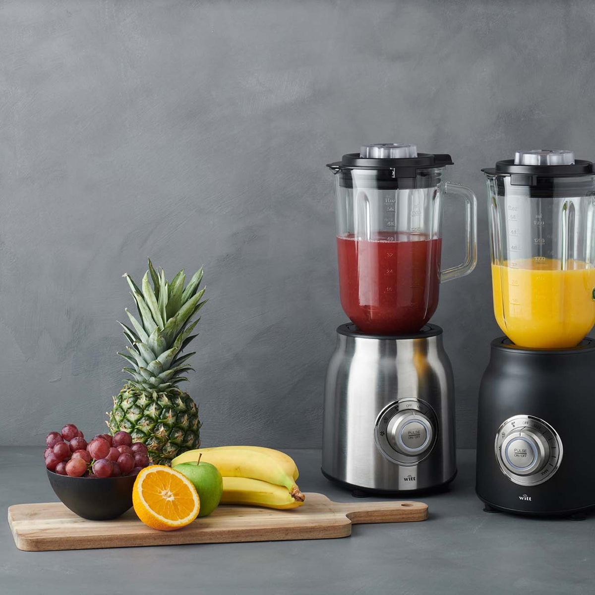 Witt Classic Blender Svart Stål