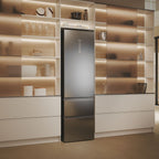 Haier HTW5620DNMG Jääkaappipakastin ruostumaton teräs