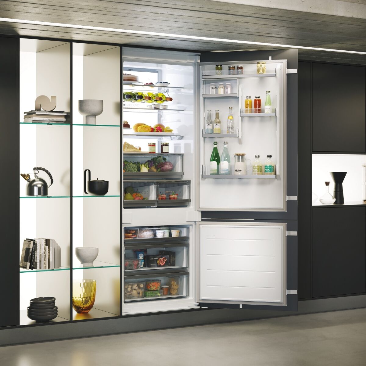Haier HBW7719C Kyl-frys Integrerad