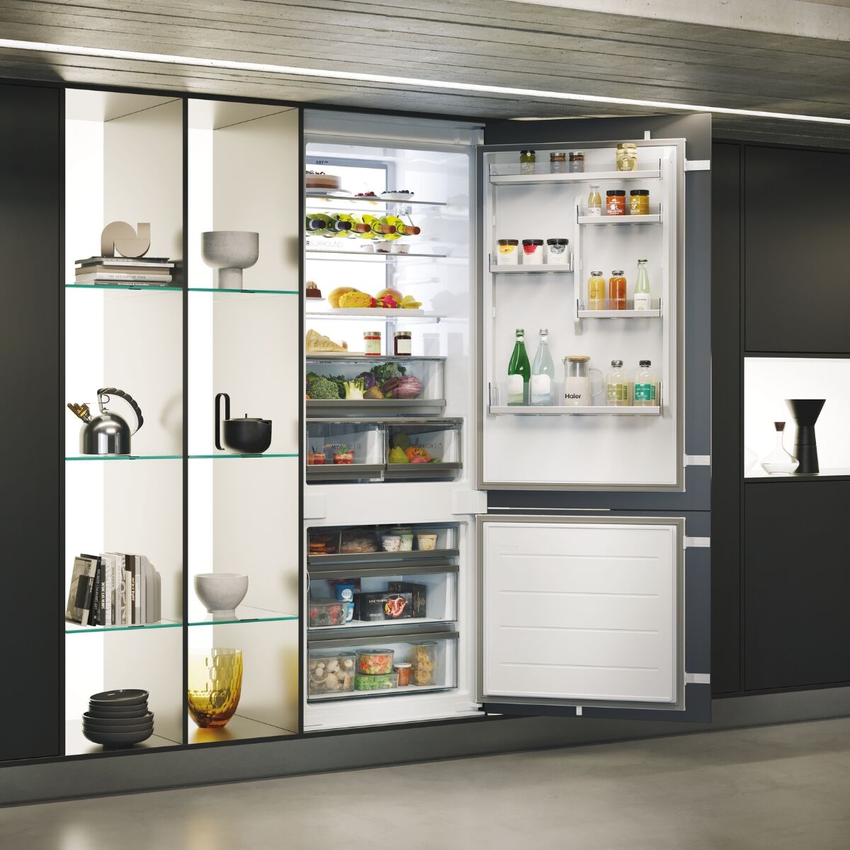 Haier HBW7719DT Kyl-frys Integrerad