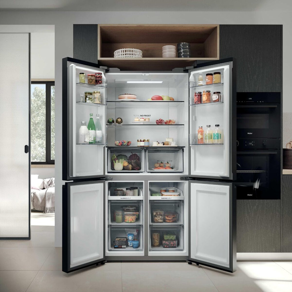 Haier HCR39F19ENPT Kyl-frys Svart