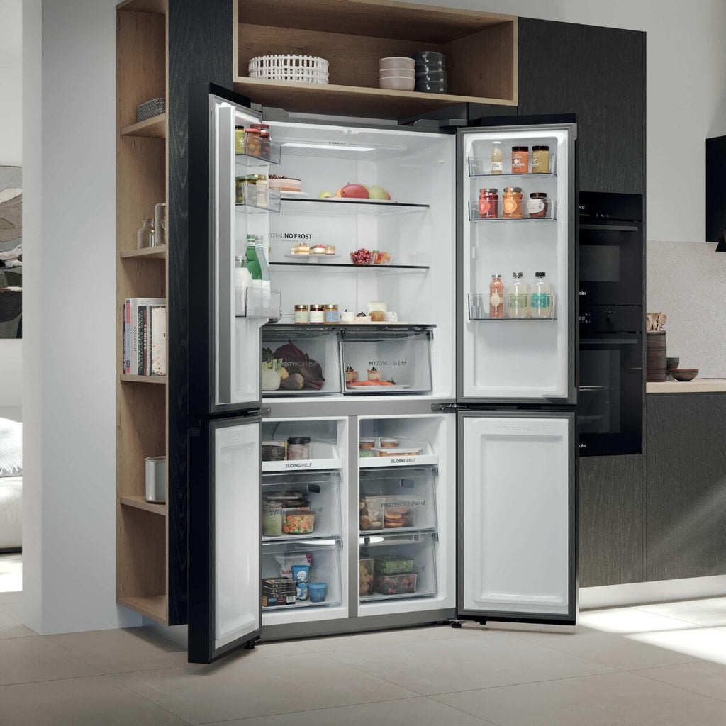 Haier HCR39F19ENPT Kyl-frys Svart