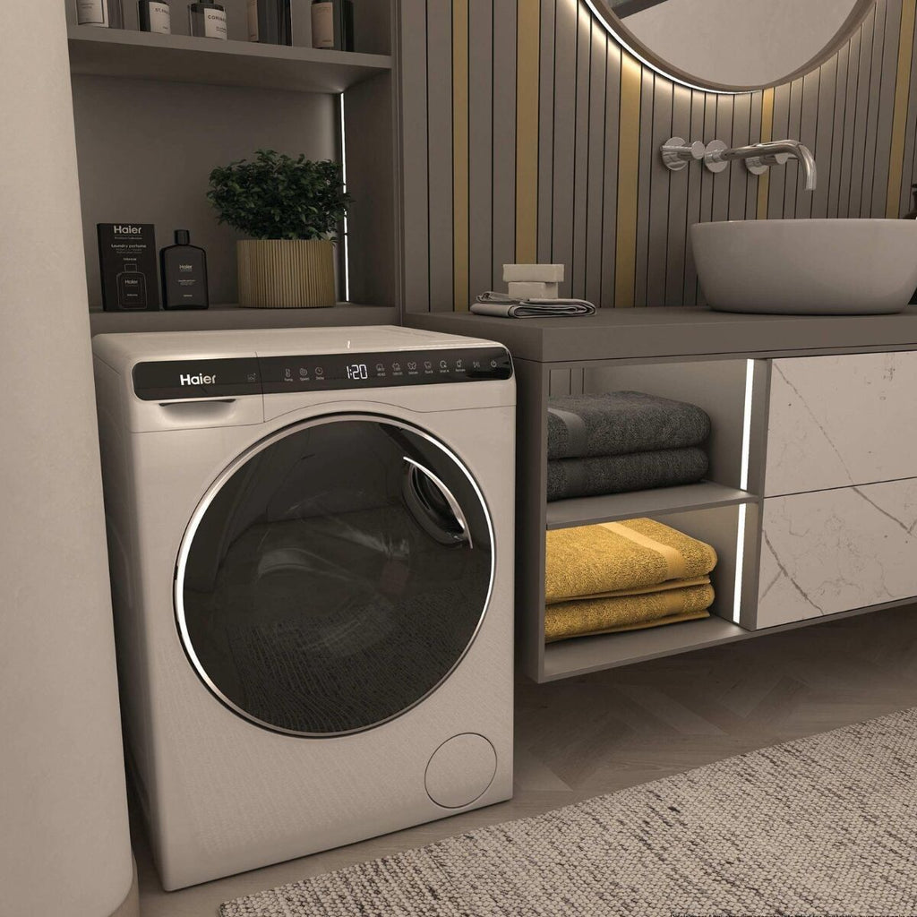 Haier HW50-BP12307U1-S Vaskemaskine Hvid