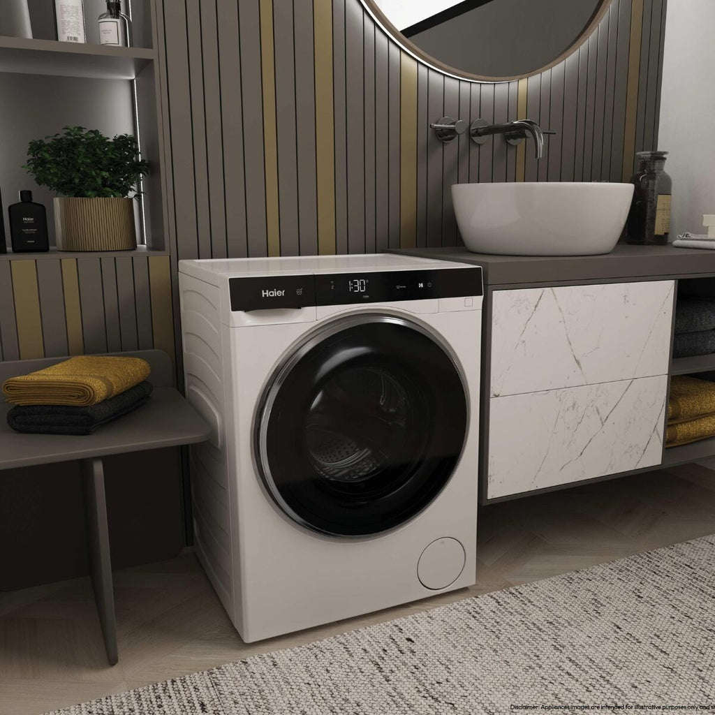 Haier HWD50-BP12307U-S pyykinpesukone valkoinen