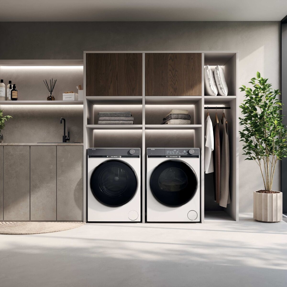 Haier HD90-CQ387U1-S Torktumlare Vit