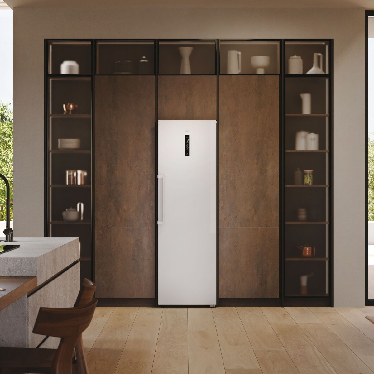 Haier H4F306WDH1 Fryser Hvit