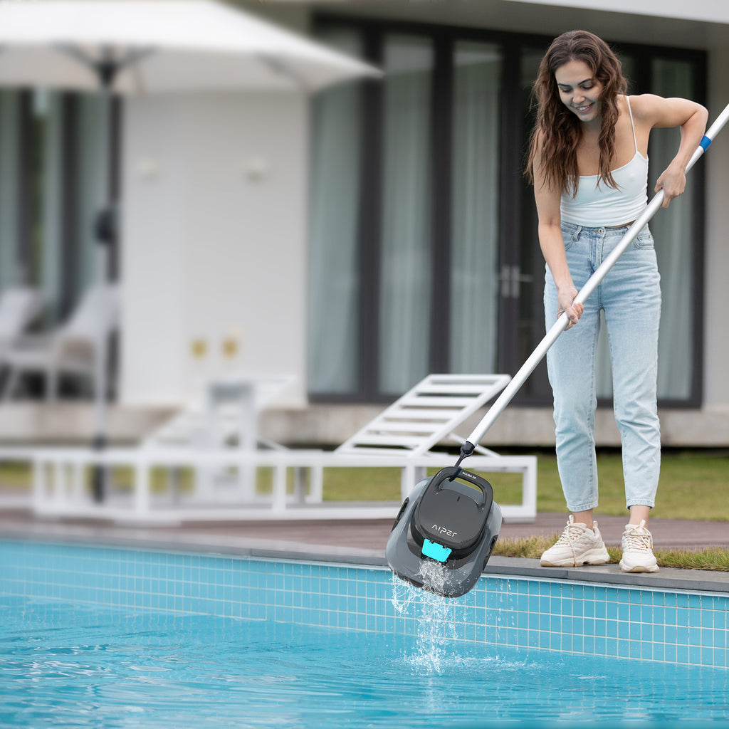 Aiper Scuba SE Cordless pool cleaner Grey
