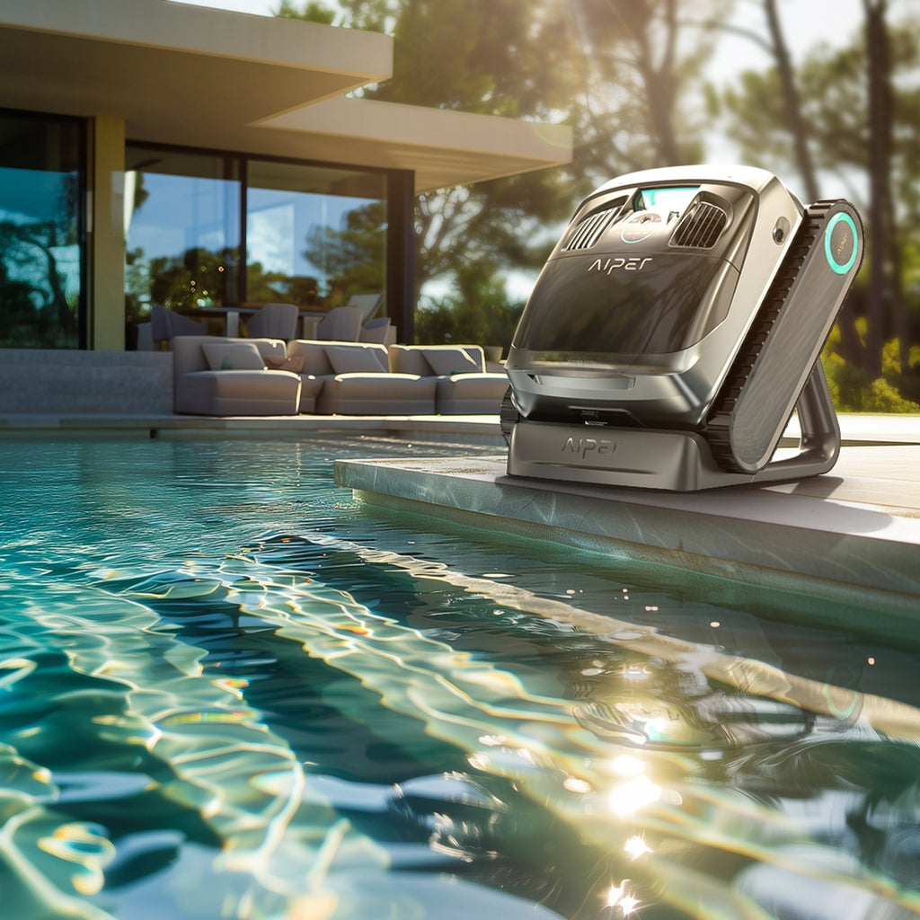 Aiper Scuba X1 Pro trådløs bassengrenser Svart
