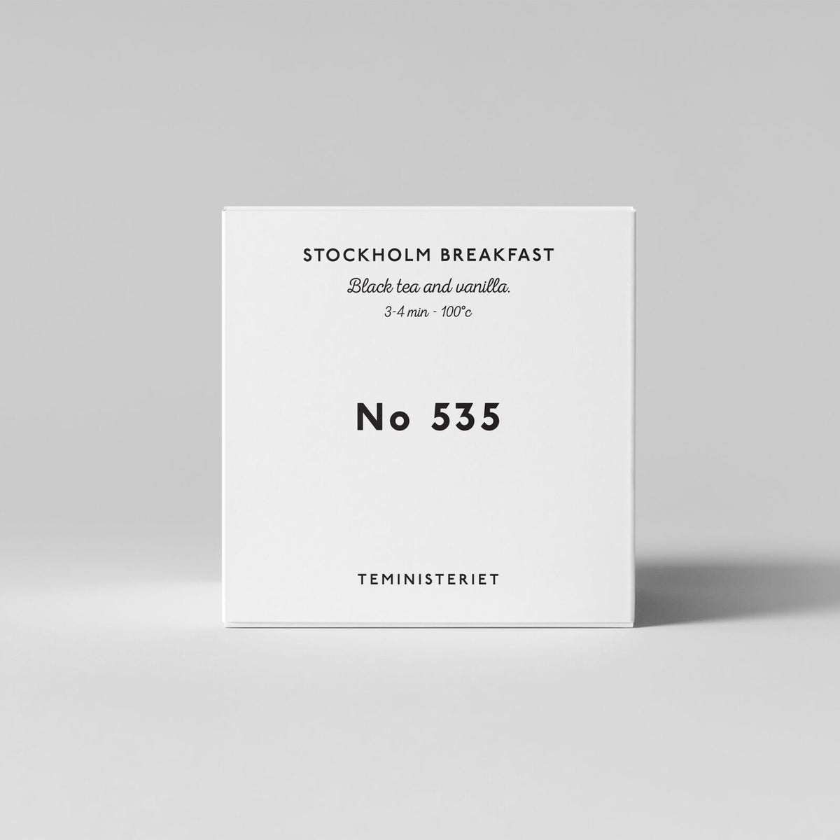 Teministeriet Signature 535 Stockholm Breakfast - Box Tea