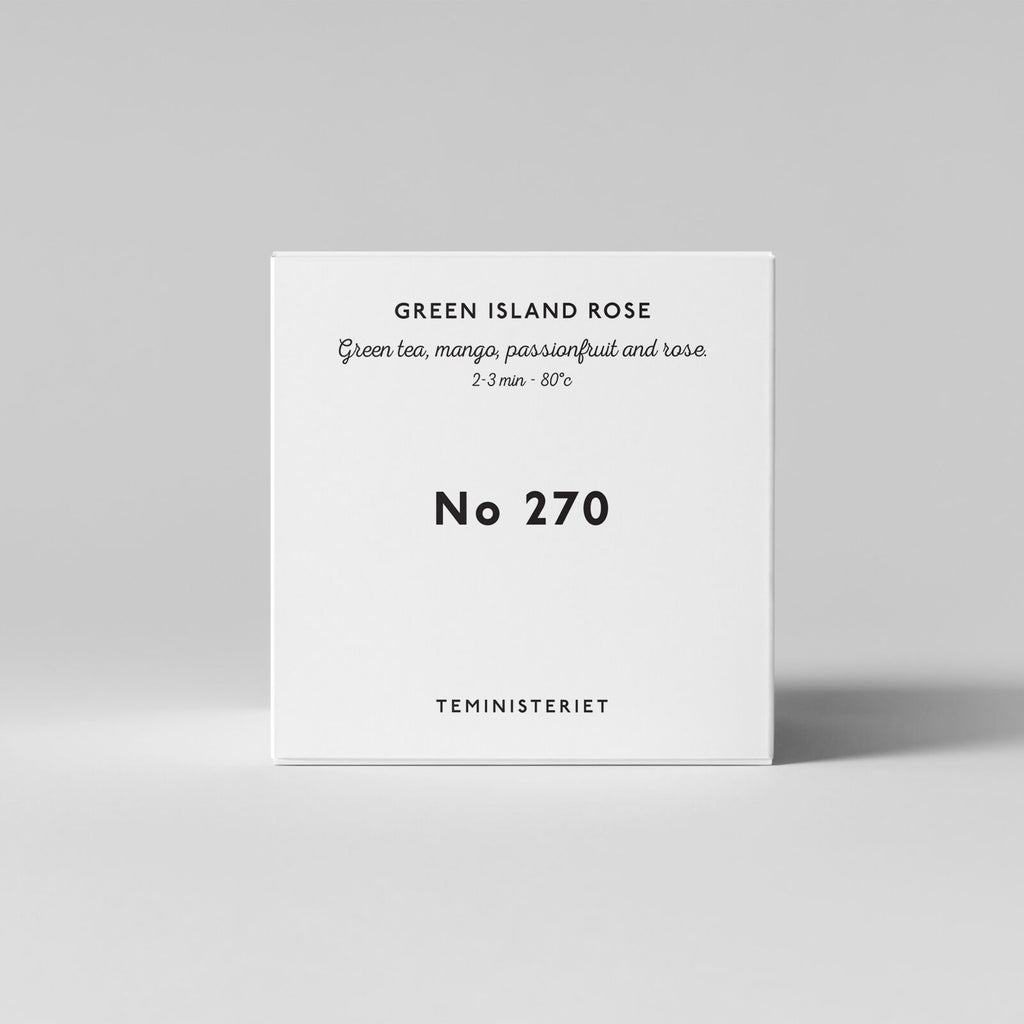 Teministeriet Signature 270 Green Island Rose - Teepussit