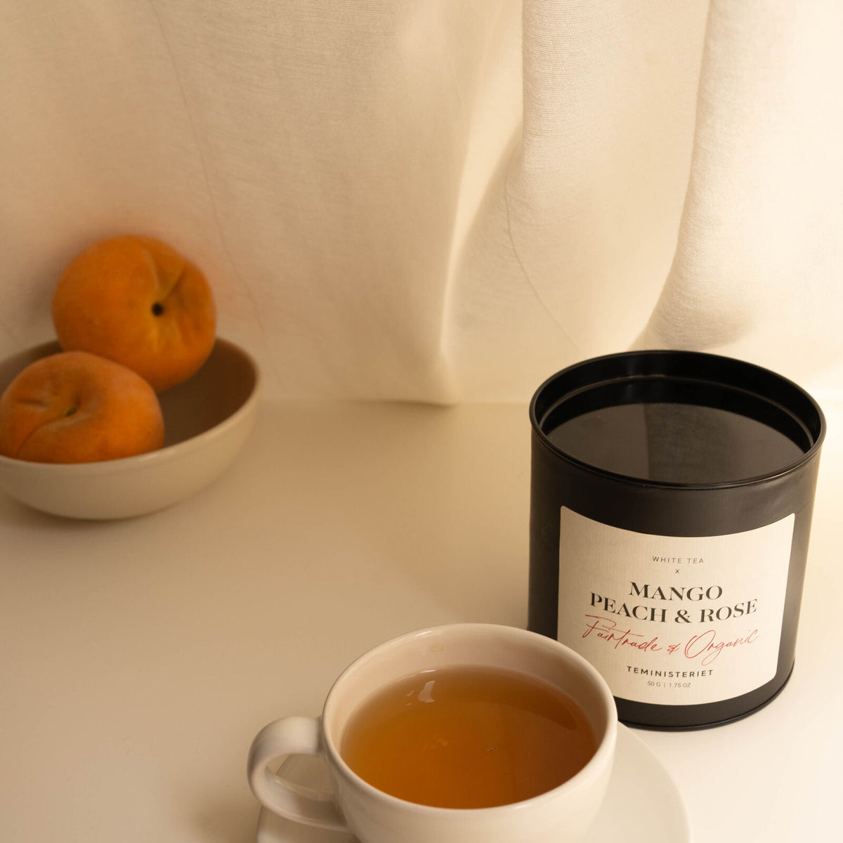 Teministeriet Fairtrade Mango Peach & Rose Økologisk Te