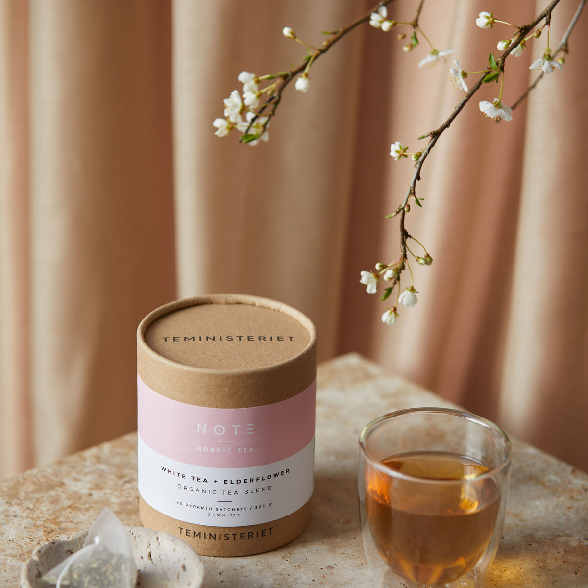 Teministeriet Note Note White Tea Elderflower Organic vers 2 Tea