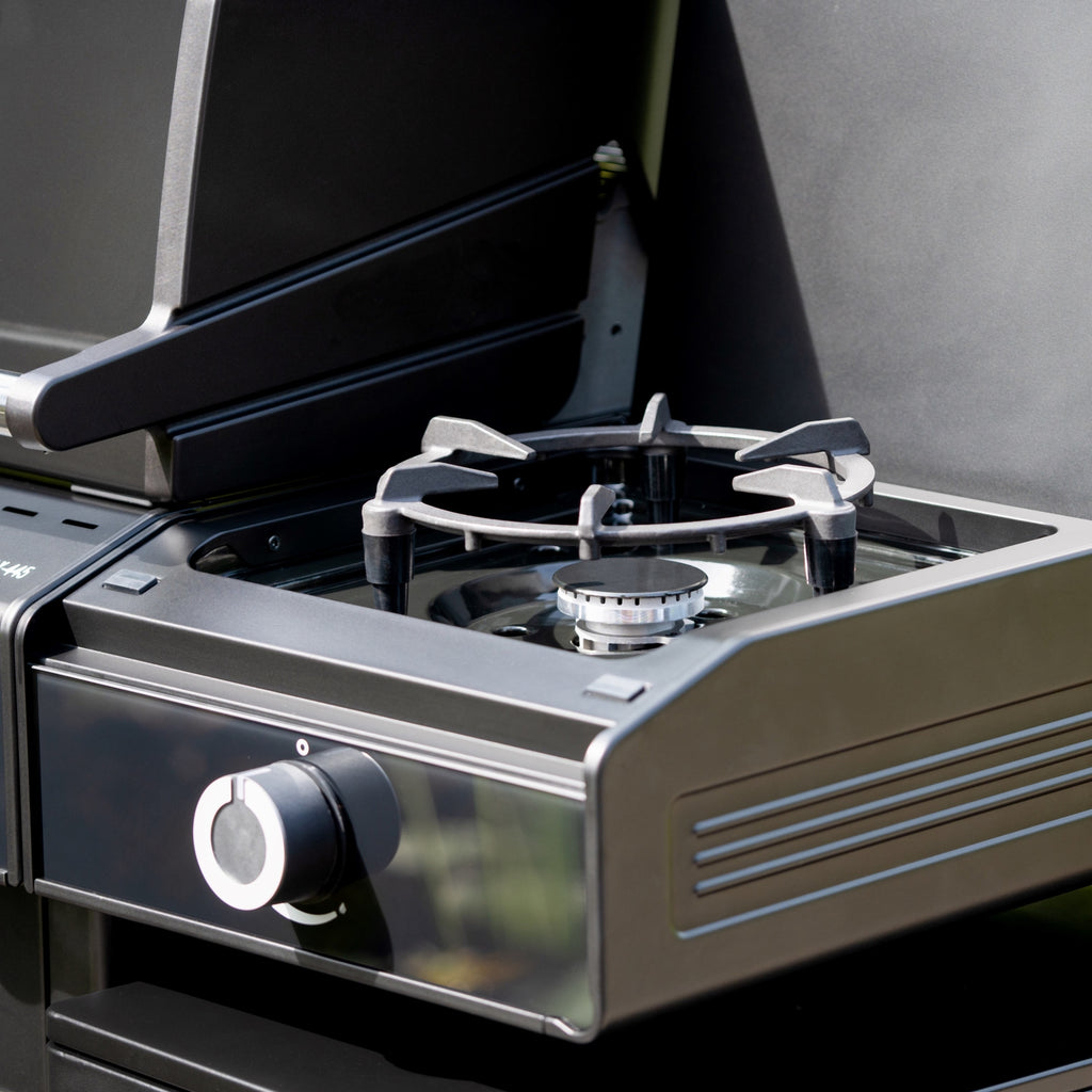Outdoorchef BBQ station heat X-345 30mbar Gas BBQ Black