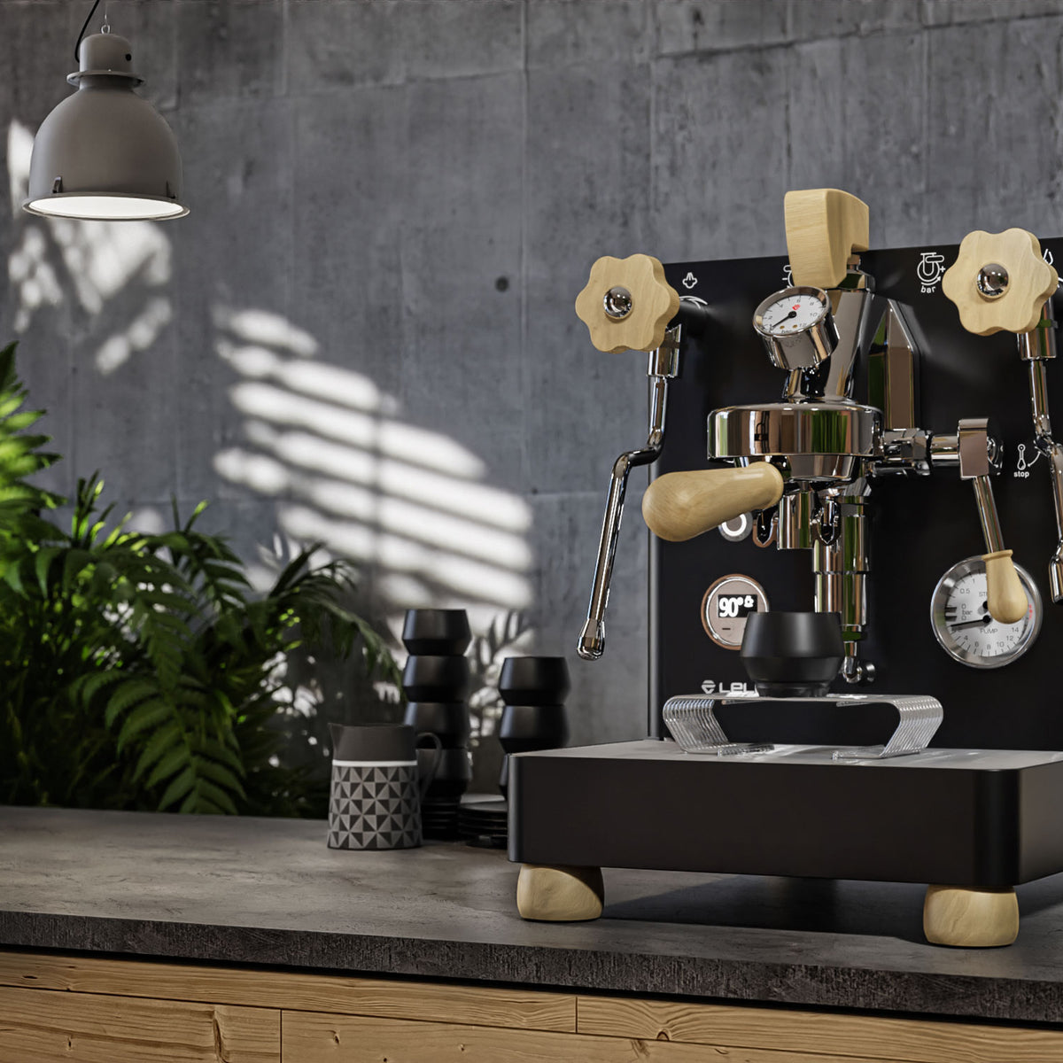 Lelit Bianca - PL162T-EUCB Espressokone Musta