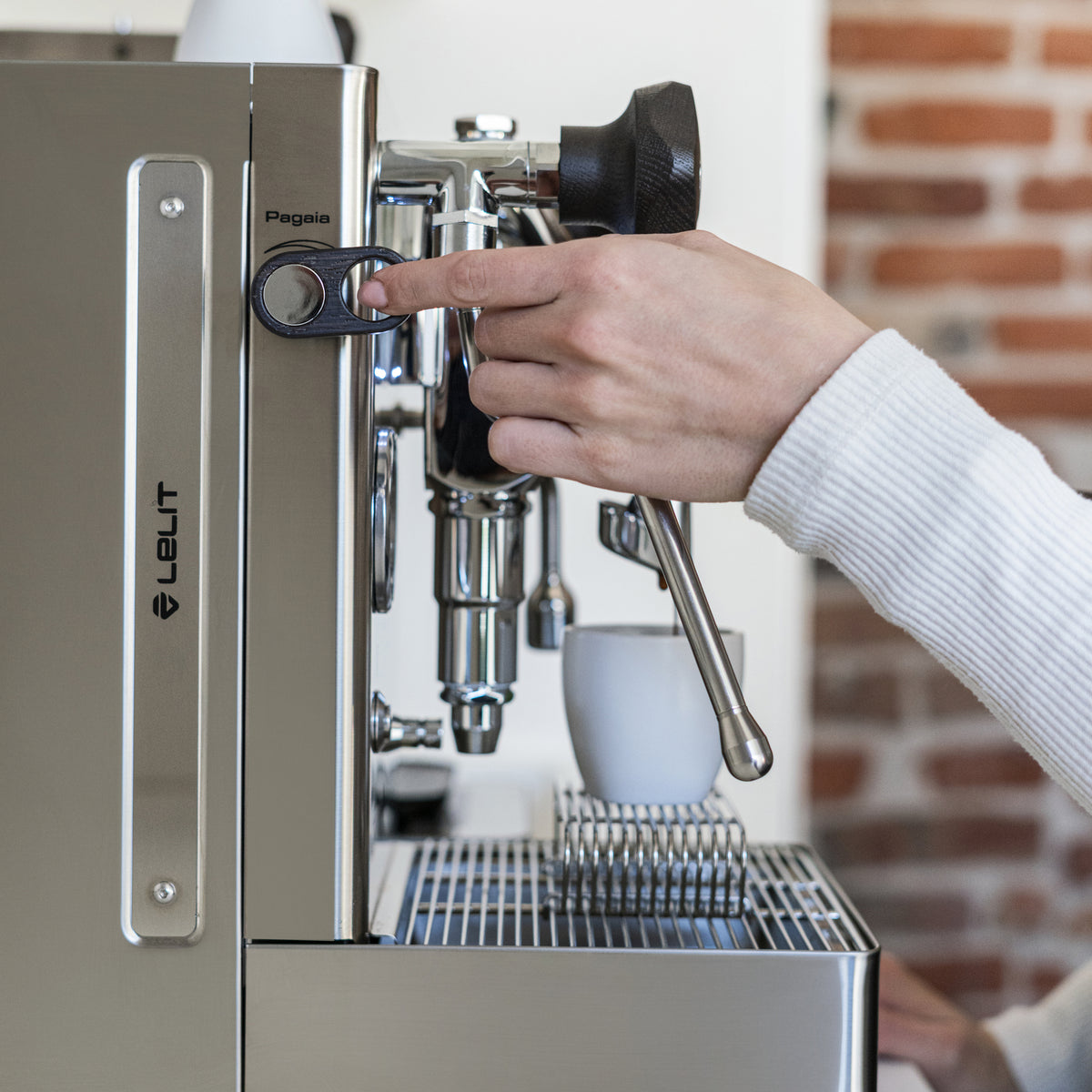 Lelit MARAX3 HX BSS TYPE Q Espressomaskin Borstat stål