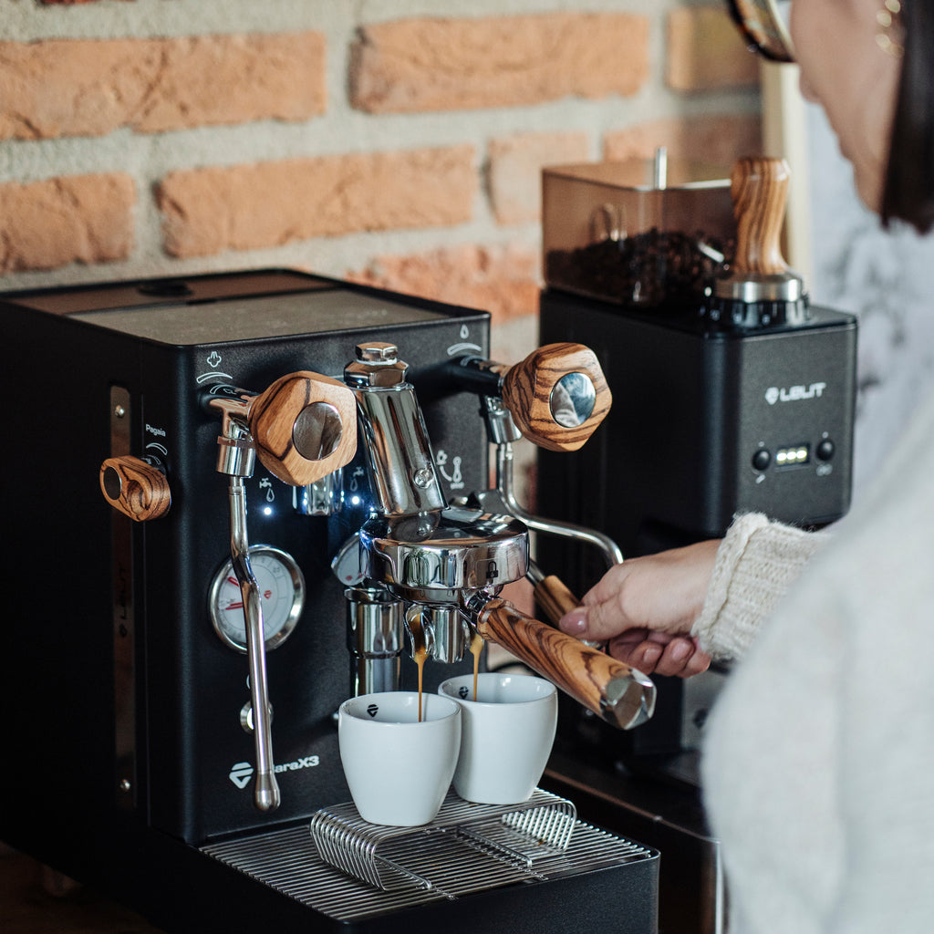 Lelit MARAX3 HX BLK TYPE Q espressokone musta