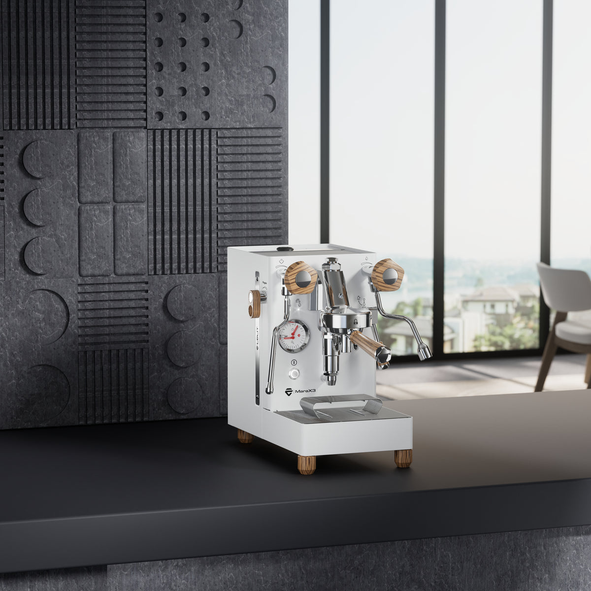 Lelit MARAX3 HX WHT TYPE Q espressokone, valkoinen