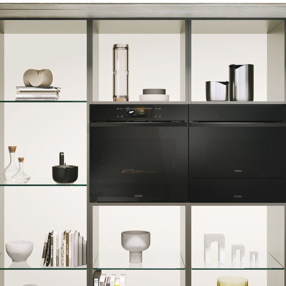 Haier H6 ID68M5YTB innebygd ovn svart