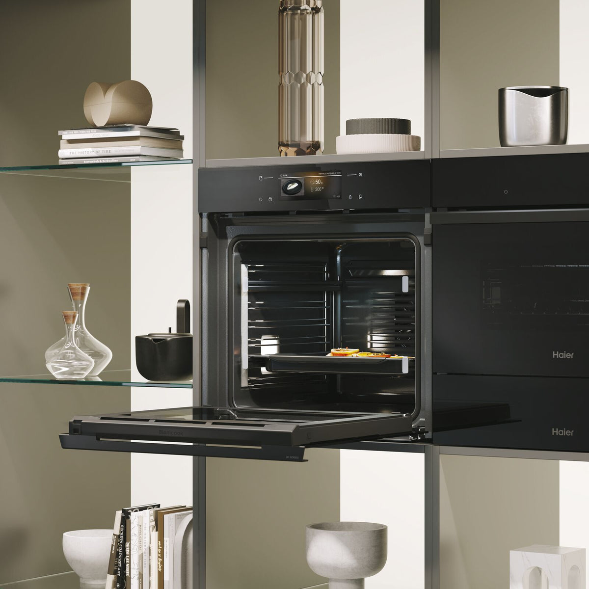 Haier H6 ID68M5YTB innebygd ovn svart